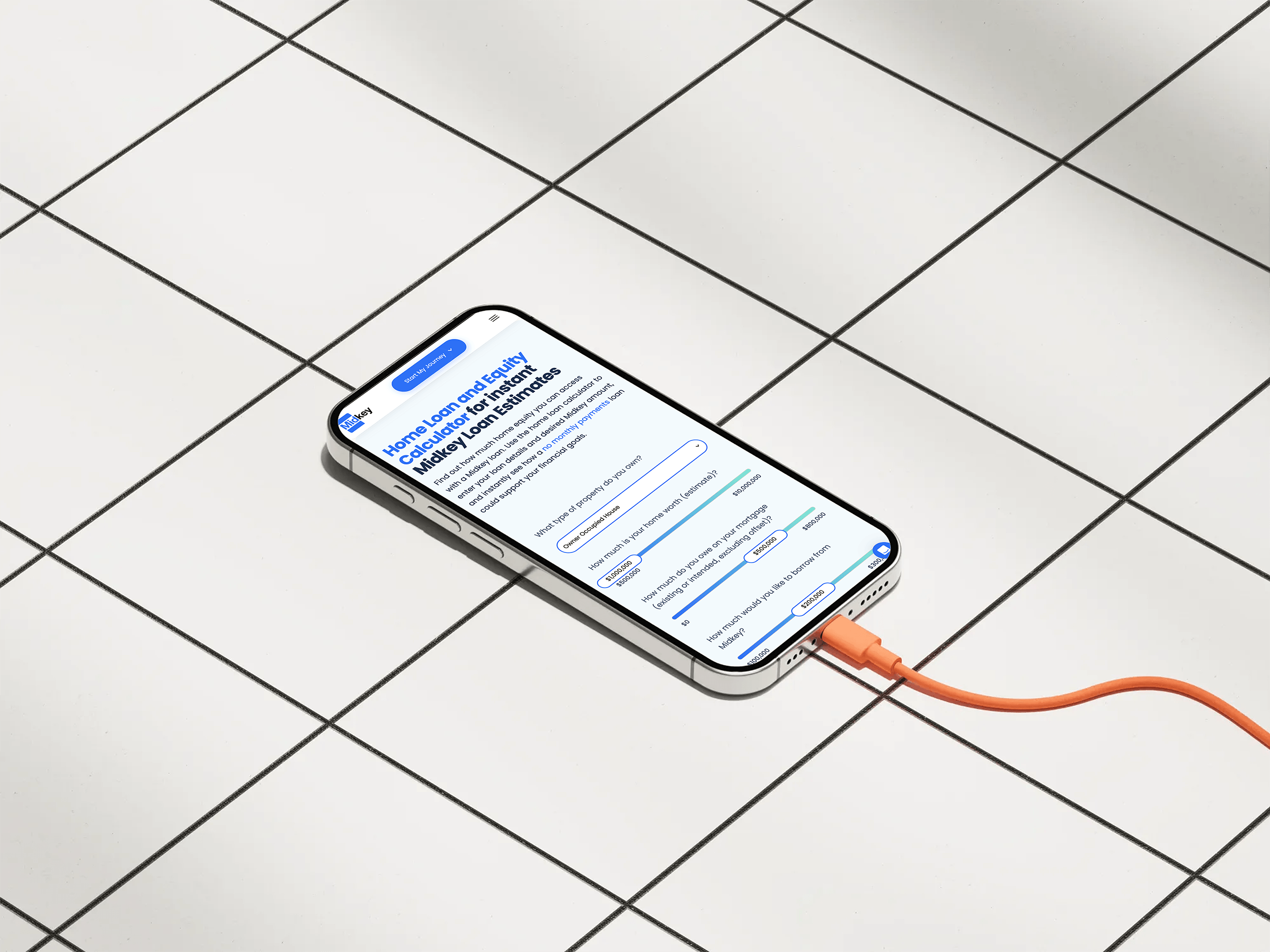 Midkey Webflow Website