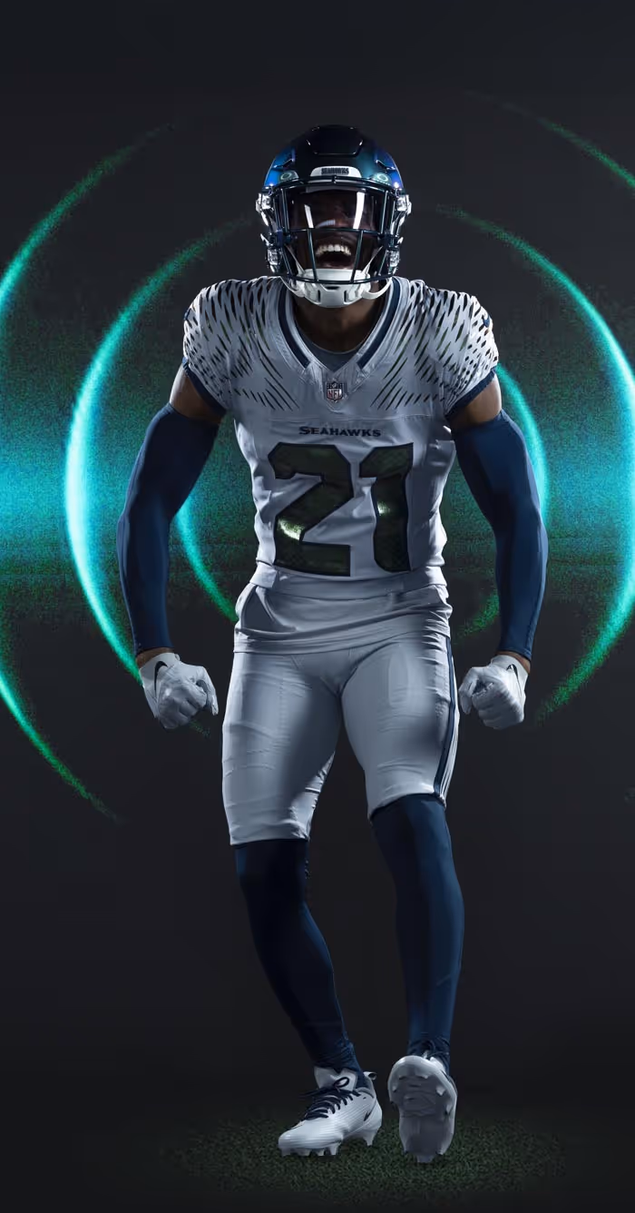 Devon Witherspoon wearing new Rivalries uniform
