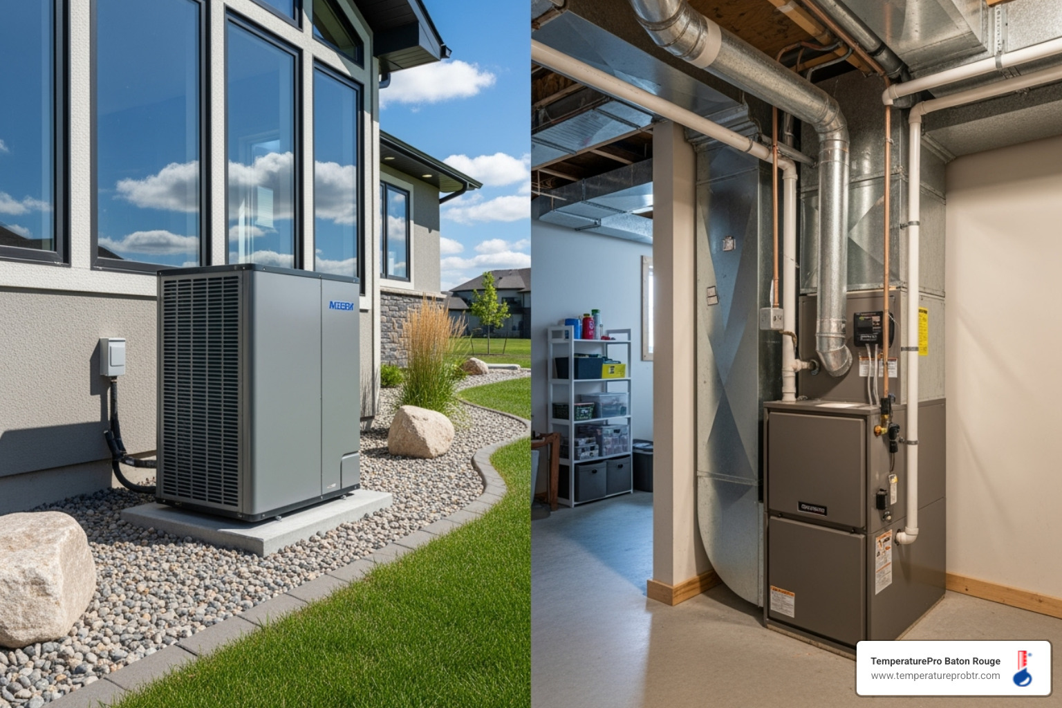 different types of heating systems like a heat pump and a furnace - heating replacement in denham springs la different types of heating systems like a heat pump and a furnace - heating replacement in denham springs la