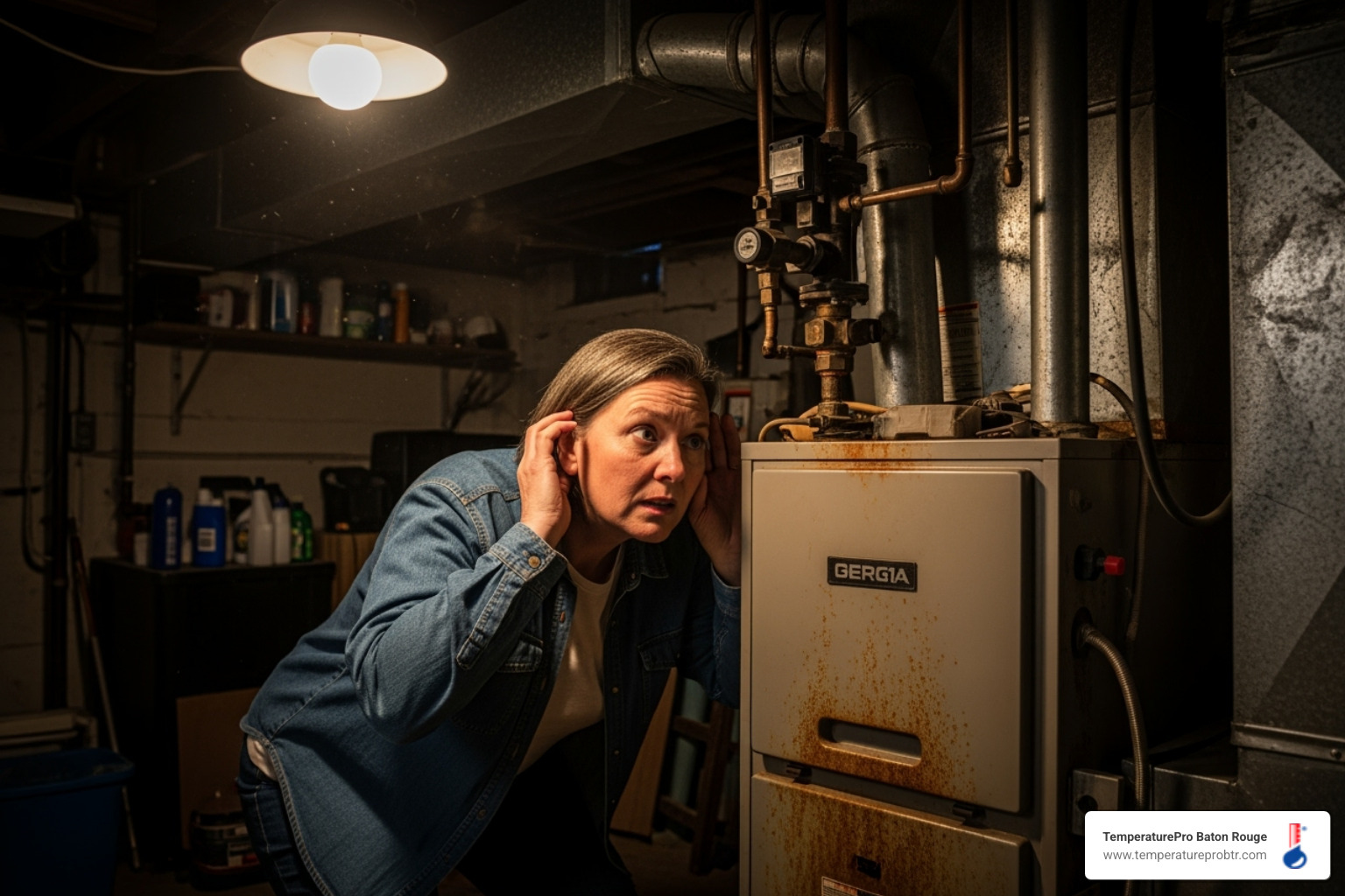 homeowner concerned about noisy furnace - best heating company in addis la