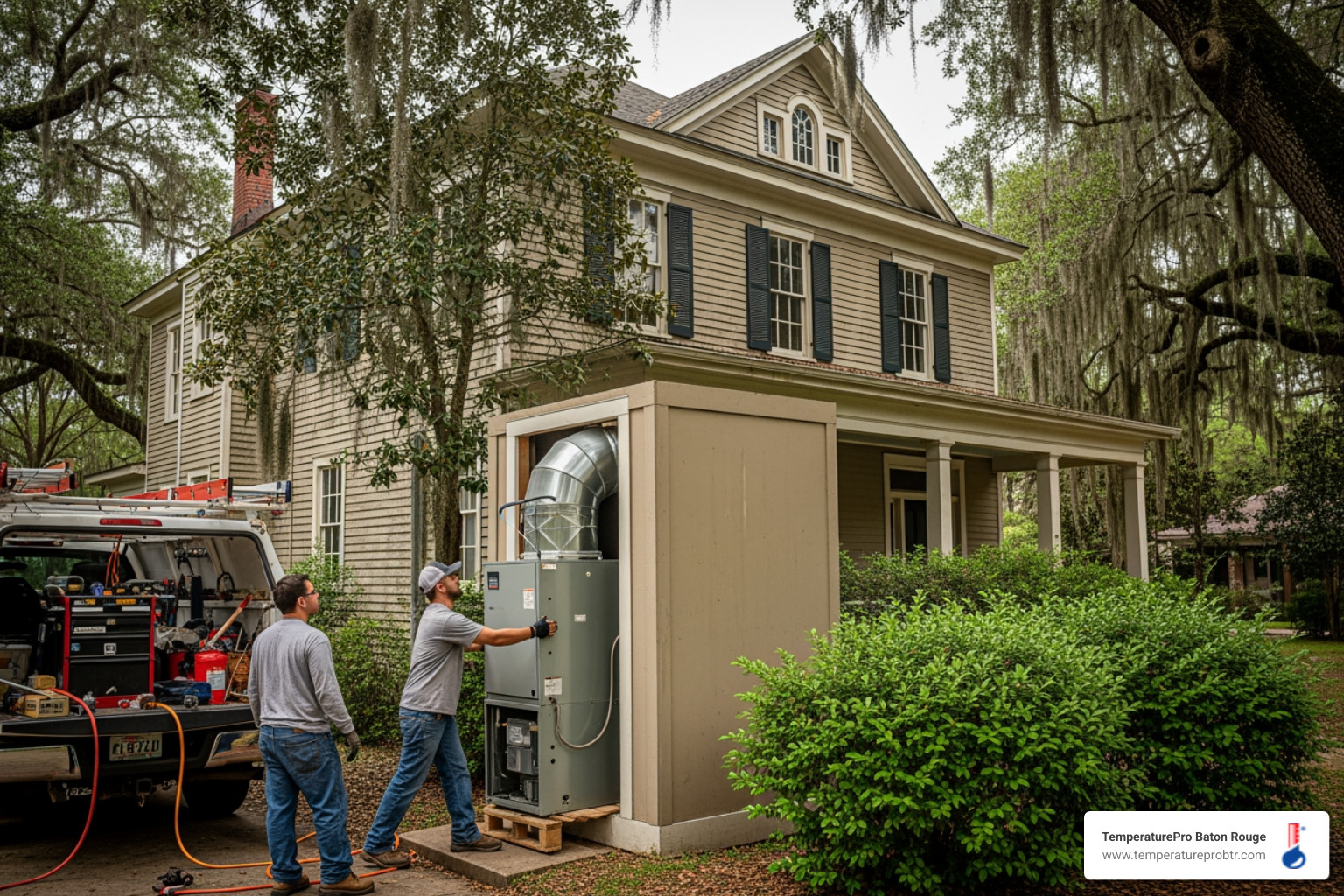 infographic showing five warning signs for furnace replacement: unit is 15-20 years old, frequent repair calls needed, energy bills steadily increasing, uneven heating in different rooms, and unusual noises like rattling or grinding - furnace replacement in french settlement la