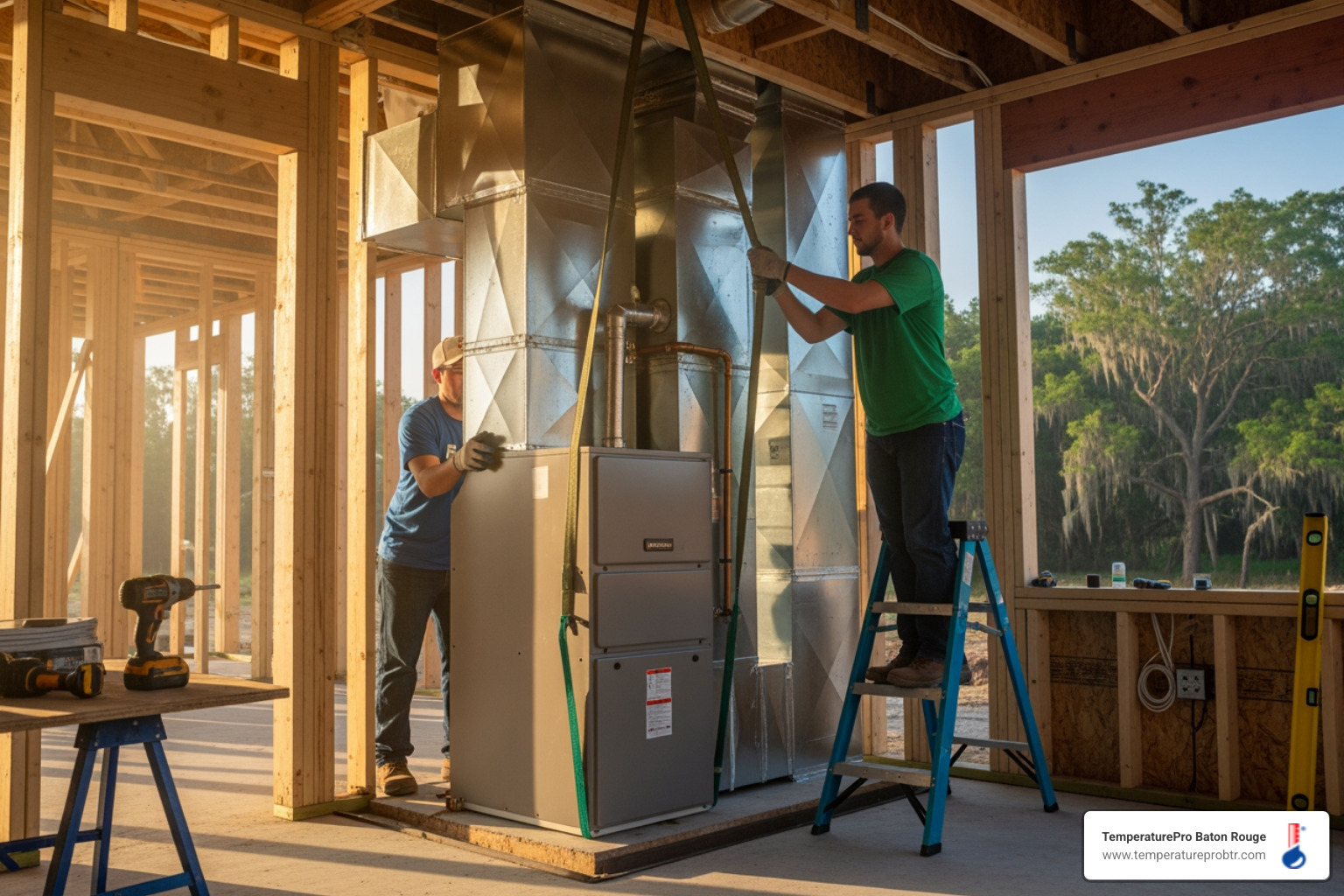 Infographic showing key warning signs that indicate a furnace needs replacement: system age over 15 years, rising energy bills without increased usage, uneven heating creating hot and cold spots, strange noises like rattling or squealing, frequent repair calls, and constant on-off cycling - best furnace installation in french settlement, la