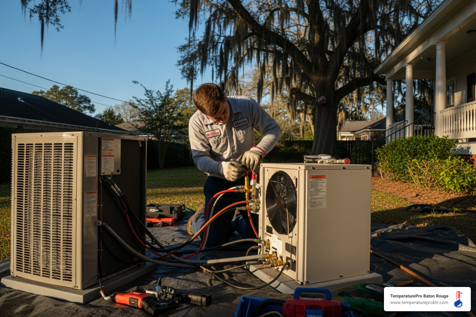 A family looks uncomfortable in a hot living room, indicating heat pump failure - emergency heat pump replacement in baton rouge, la