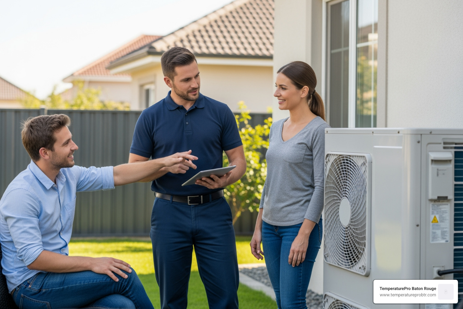 An infographic explaining key factors in selecting the best heat pump replacement service, including proper sizing calculations, efficiency ratings, local climate considerations, installation quality checks, and post-service support - best heat pump replacement in baton rouge, la