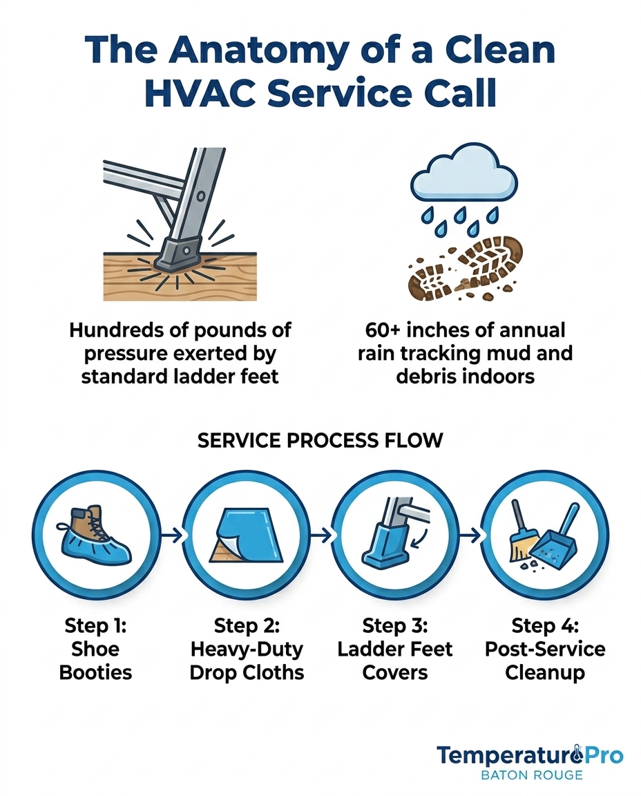 The Anatomy of a Clean HVAC Service Call