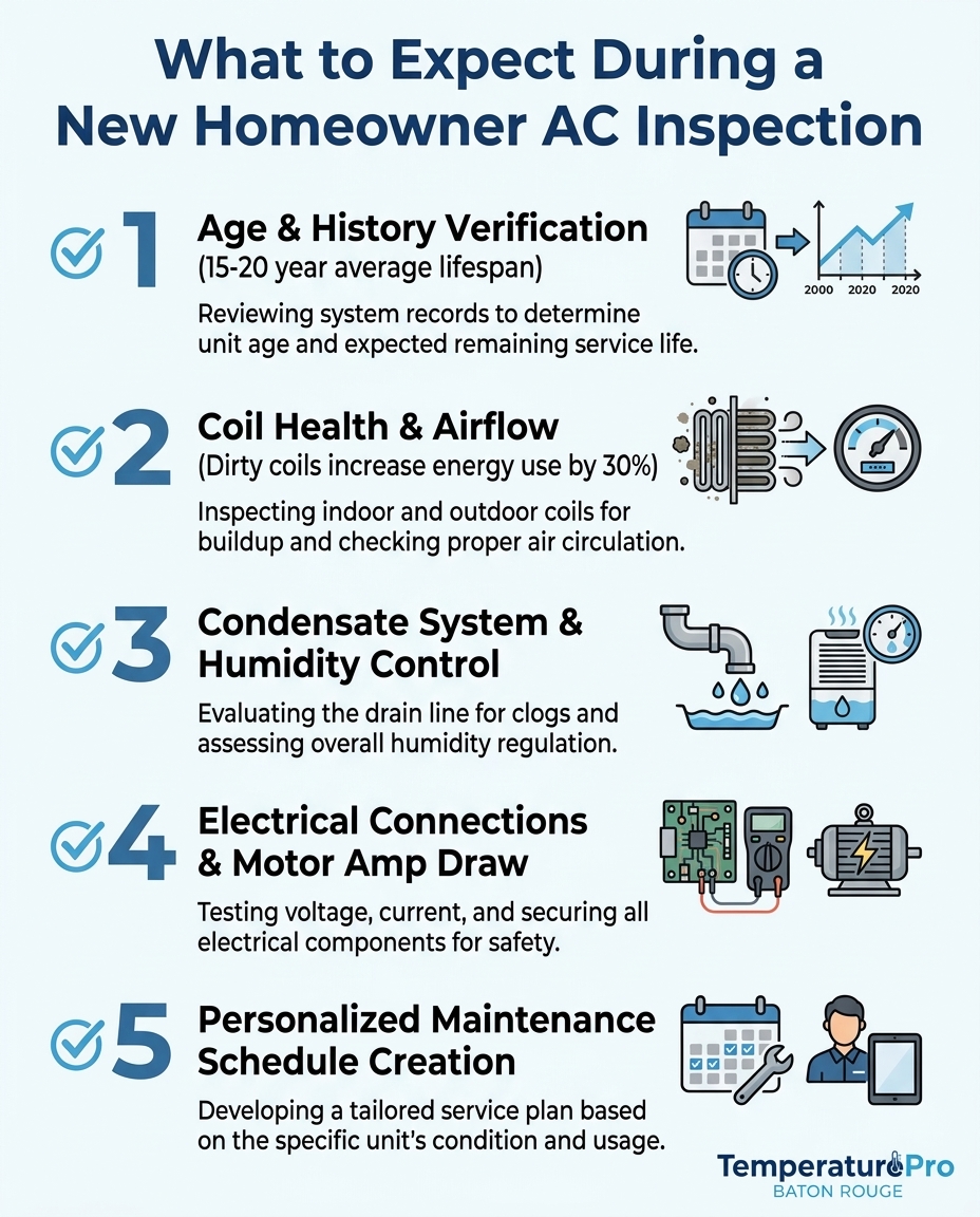 What to Expect During a New Homeowner AC Inspection