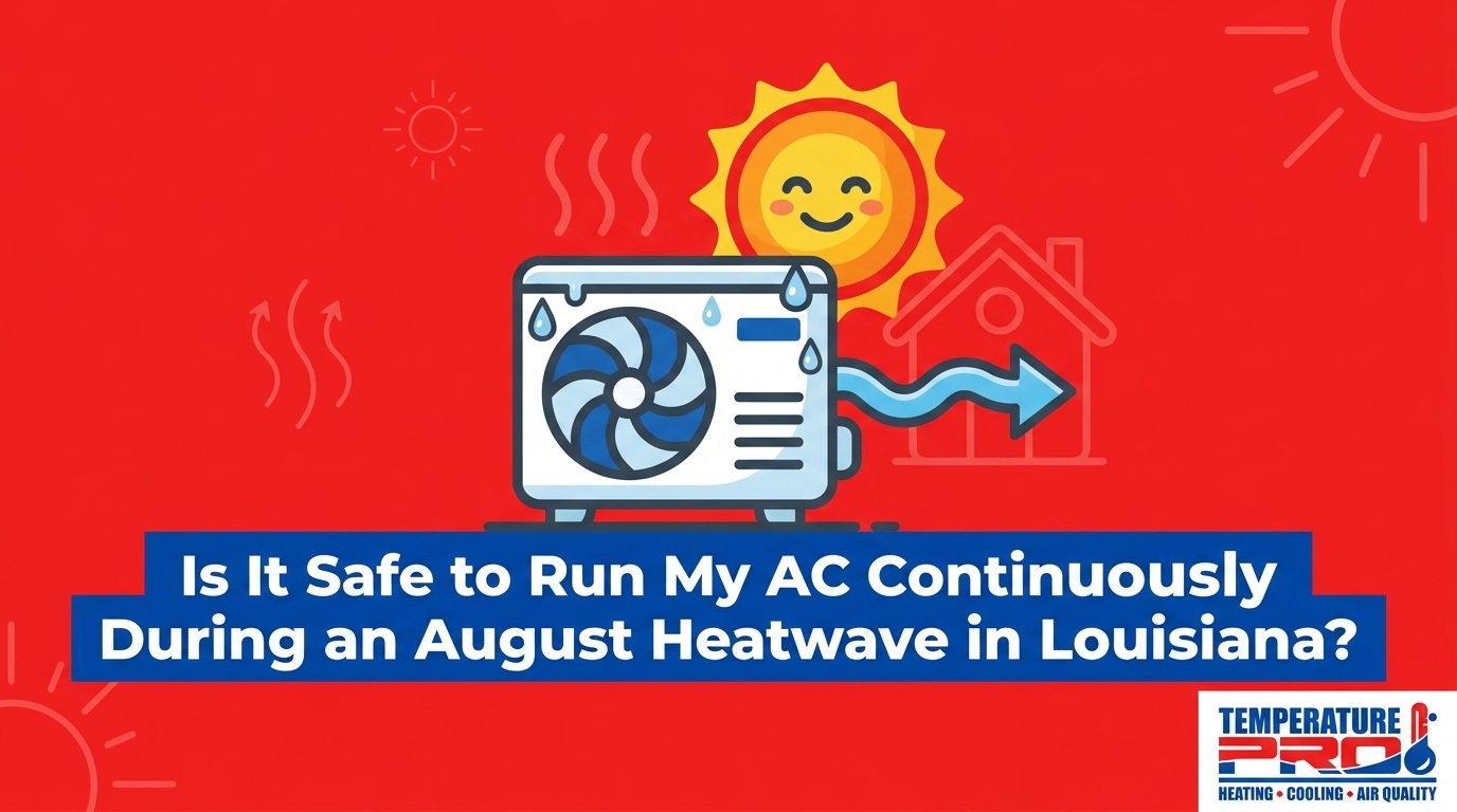 Is It Safe to Run My AC Continuously During an August Heatwave in Louisiana?