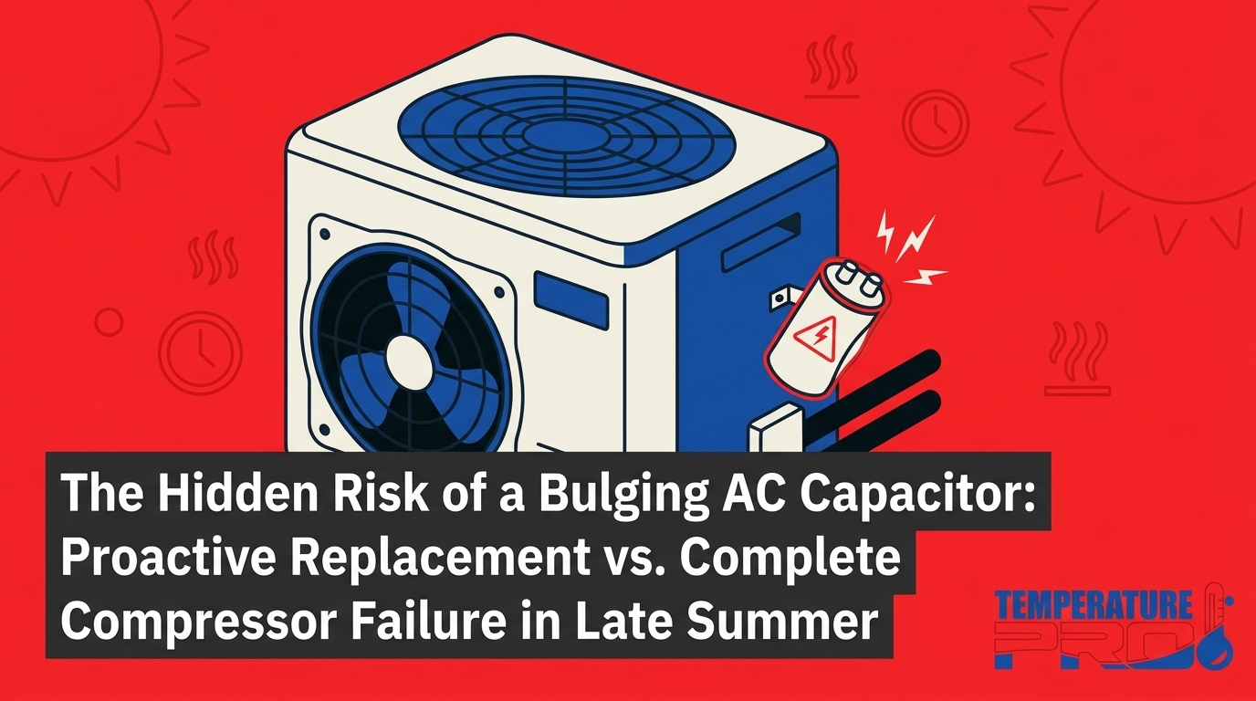 Replacing Your AC Capacitor vs. Waiting for a Complete Compressor Failure in Late Summer