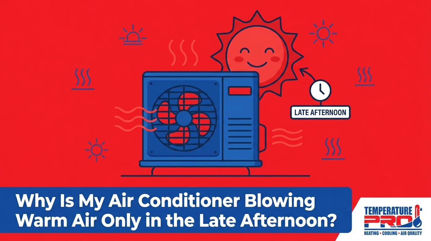 Why Is My Air Conditioner Blowing Warm Air Only in the Late Afternoon?