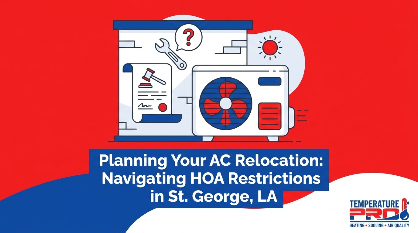 Navigating HOA Restrictions When Relocating Your Outdoor AC Unit in St. George