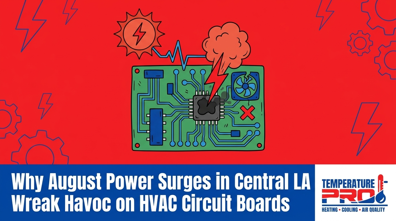Why Late Summer Power Surges in Central LA Wreak Havoc on HVAC Circuit Boards