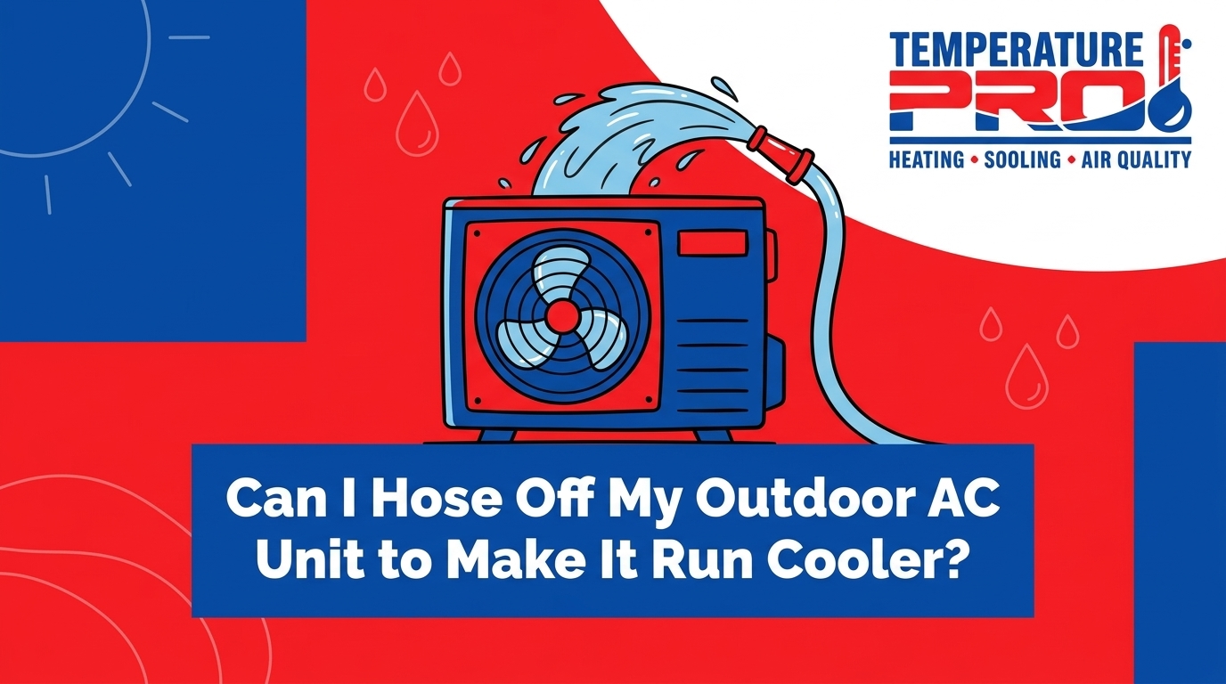 Can I Hose Off My Outdoor AC Unit to Make It Run Cooler?
