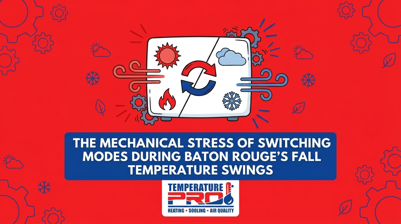 The Mechanical Stress of Switching Between Heating and Cooling on the Same Day in Louisiana
