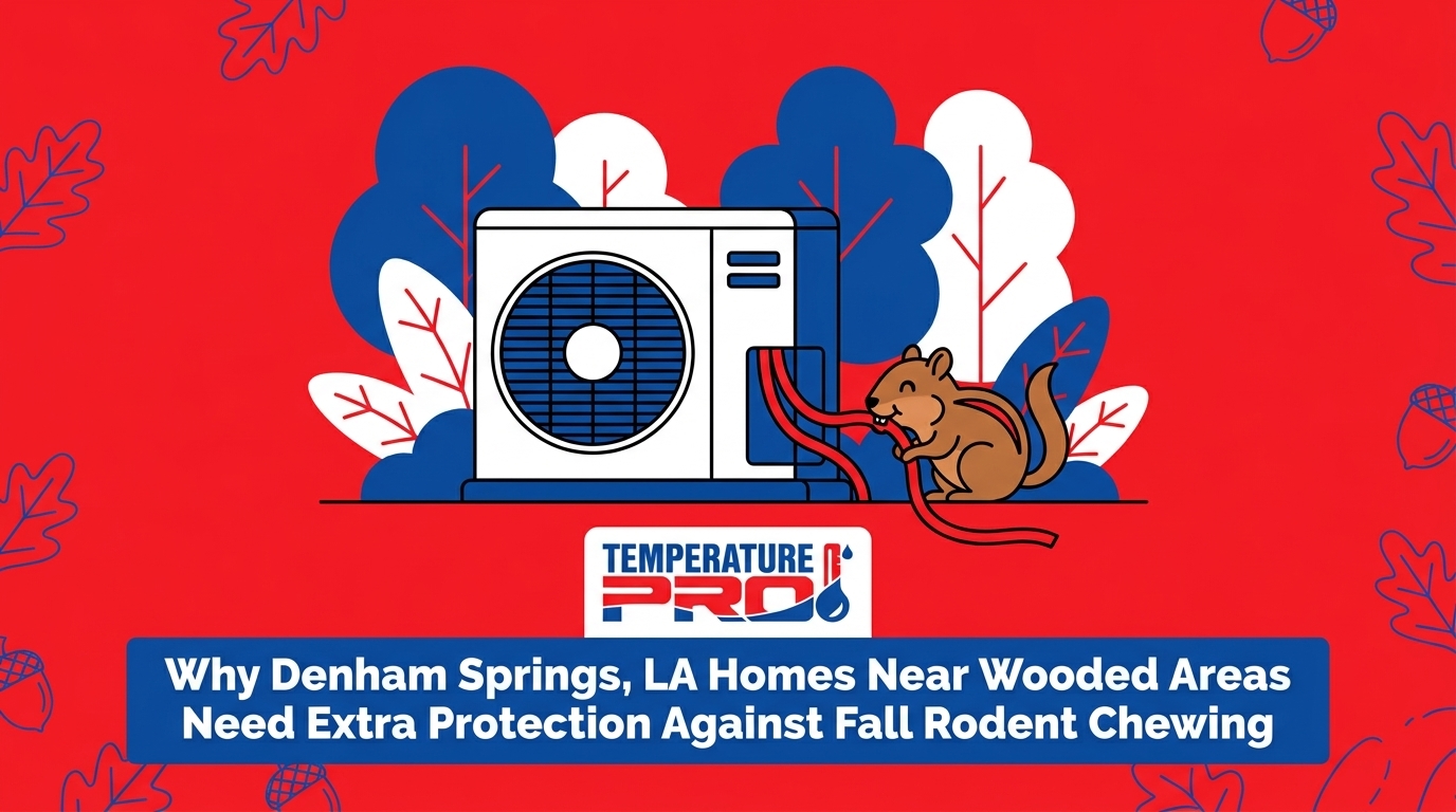 Why Denham Springs Homes Near Wooded Areas Need Extra Protection Against Fall Rodent Chewing