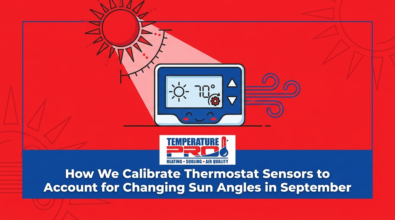 How We Calibrate Thermostat Sensors to Account for Changing Sun Angles in September