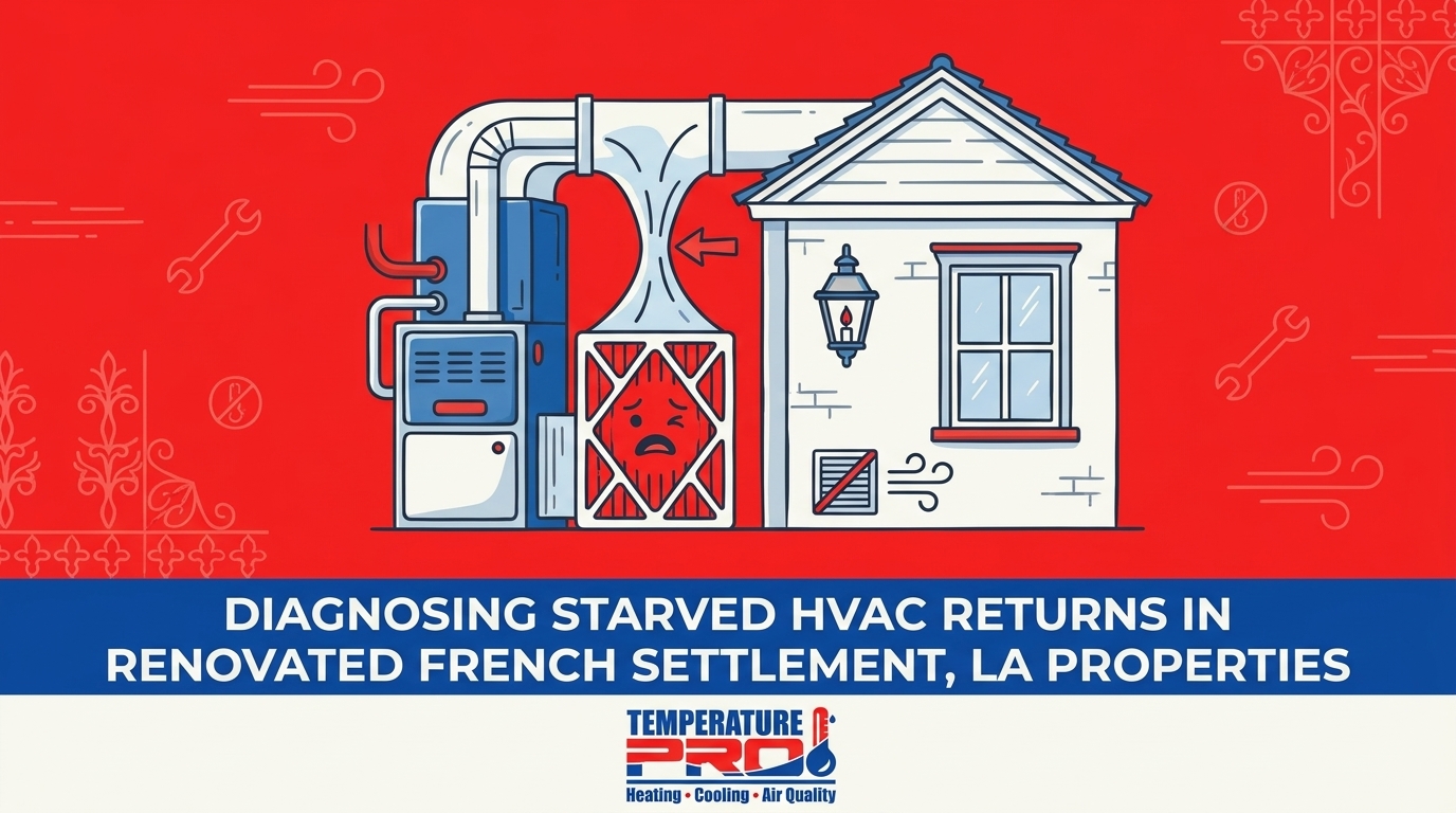 Addressing Inadequate Return Air Scenarios in Renovated French Settlement Properties