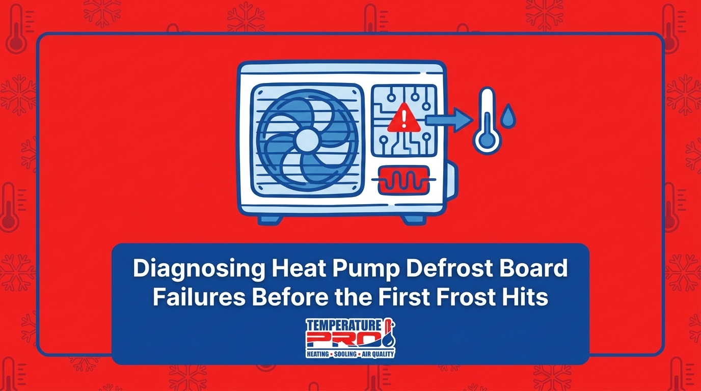 Diagnosing Heat Pump Defrost Board Failures Before the First Frost Hits