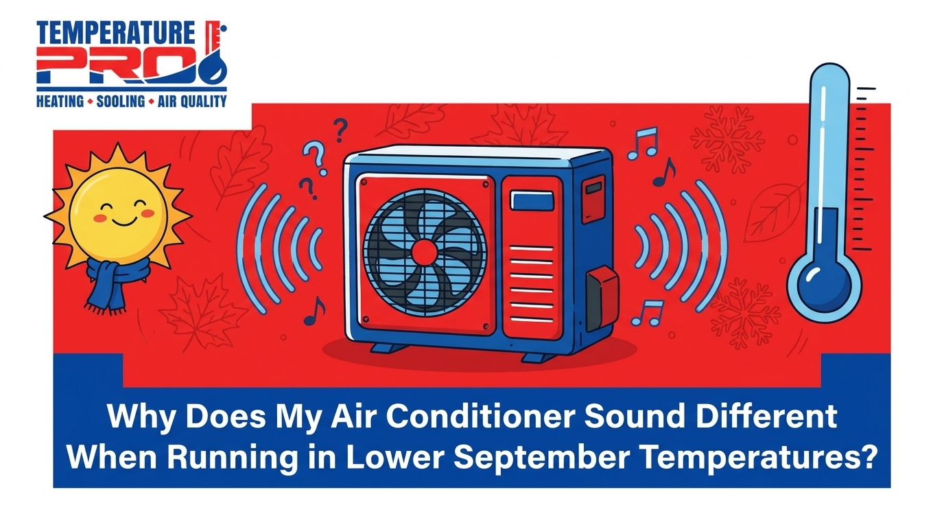 Why Does My Air Conditioner Sound Different When Running in Lower September Temperatures?