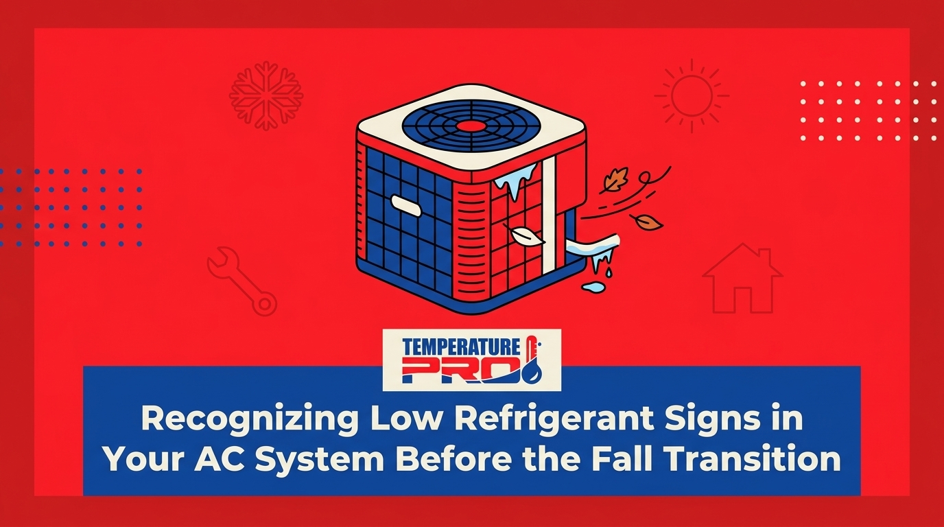 Recognizing Low Refrigerant Signs in Your AC System Before the Fall Transition