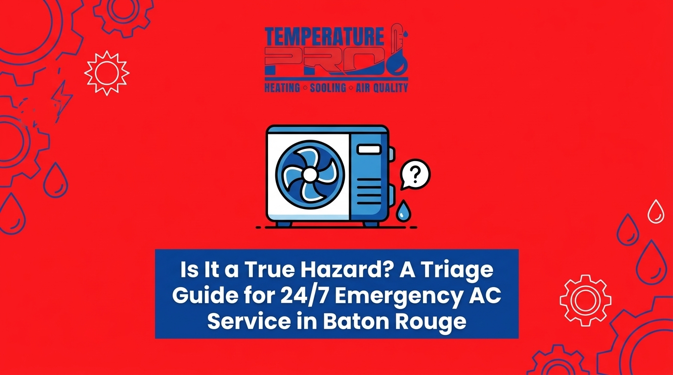 Is It a True Hazard? A Triage Guide for 24/7 Emergency AC Service in Baton Rouge