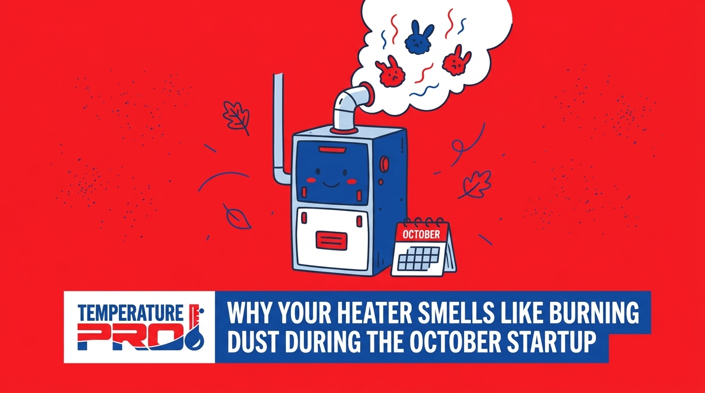 Why Your Heater Smells Like Burning Dust During the October Startup