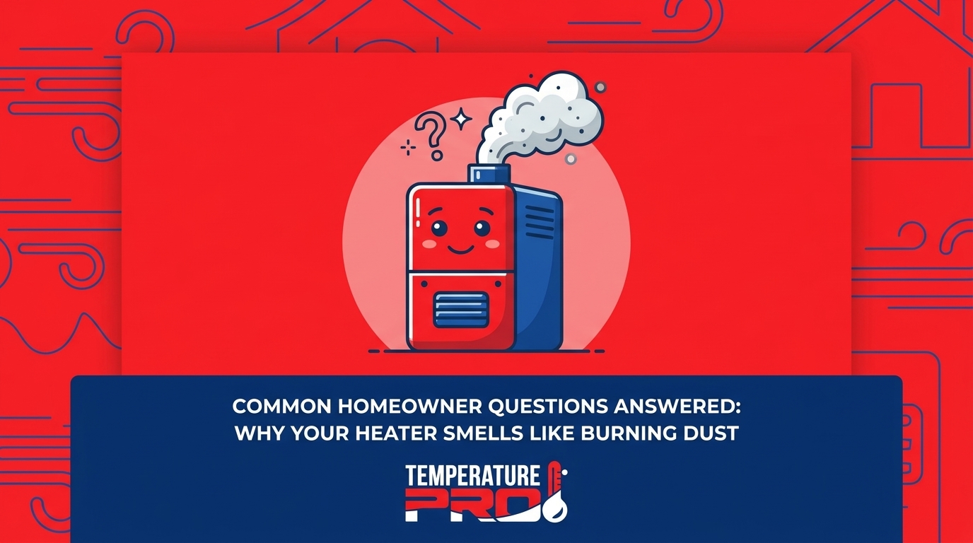 Common Homeowner Questions Answered: Why Your Heater Smells Like Burning Dust