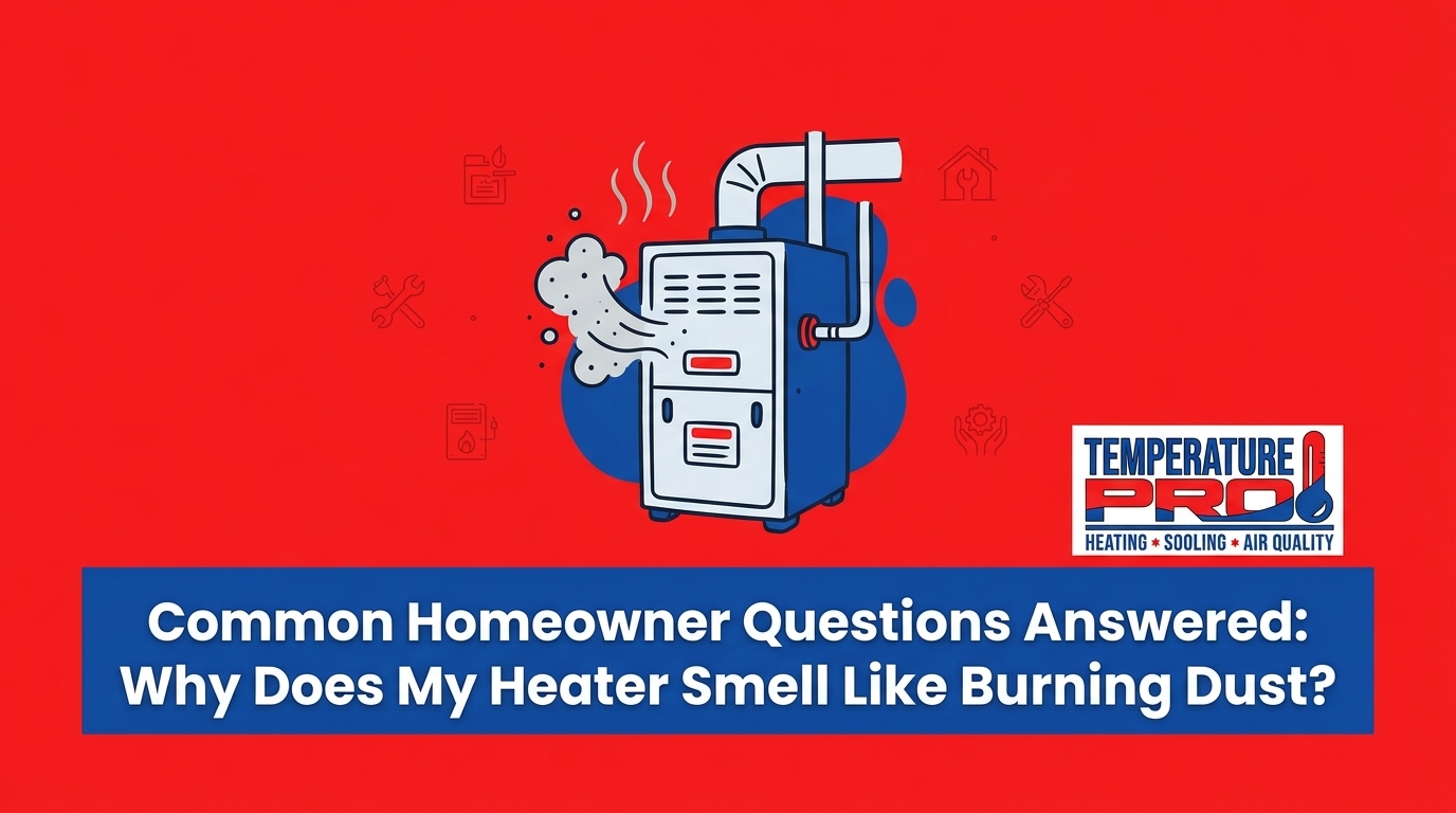 Common Homeowner Questions Answered: Why Does My Heater Smell Like Burning Dust?