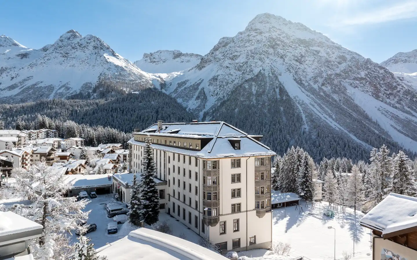 Altein, Arosa in winter