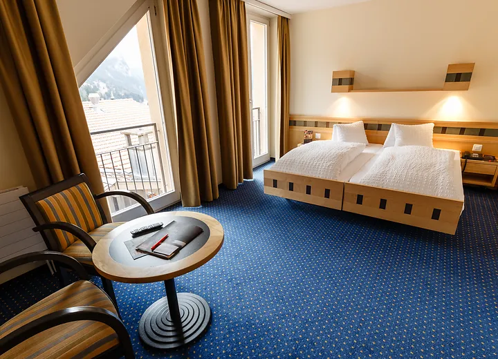 Galleried family rooms faern wengen hotel