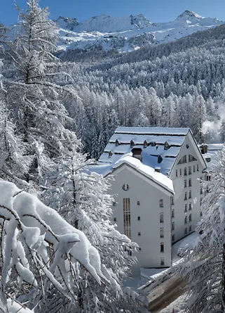 Schweizerhof Sils Maria Winter