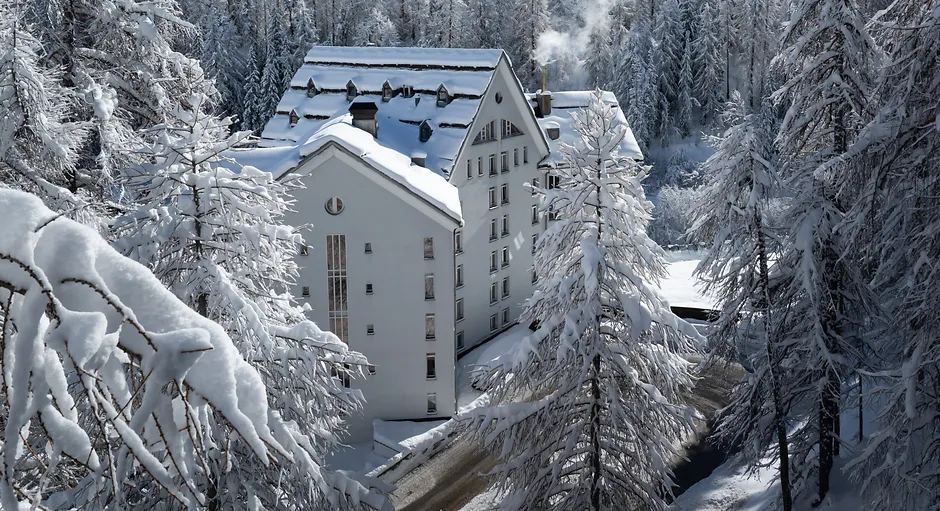 Schweizerhof Sils Maria Winter