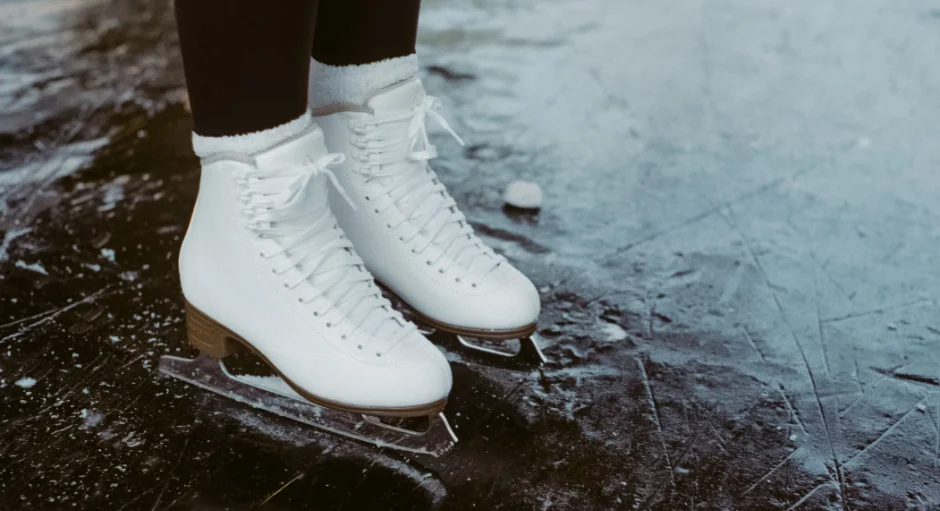 Ice skating shoes