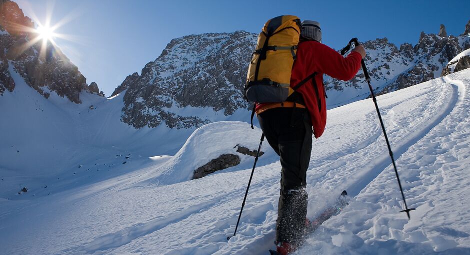 Skitouring in Arosa
