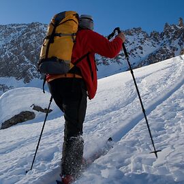Skitouring in Arosa