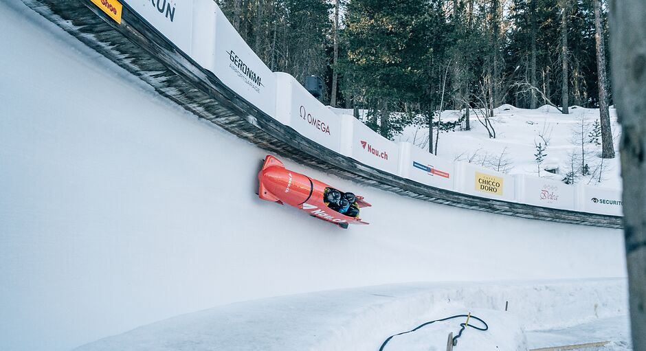 Bobsleigh in Sils Maria