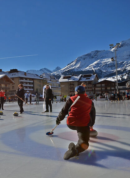 Ice Skating in Wengen