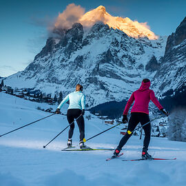 Cross-Country Skiing in Wengen