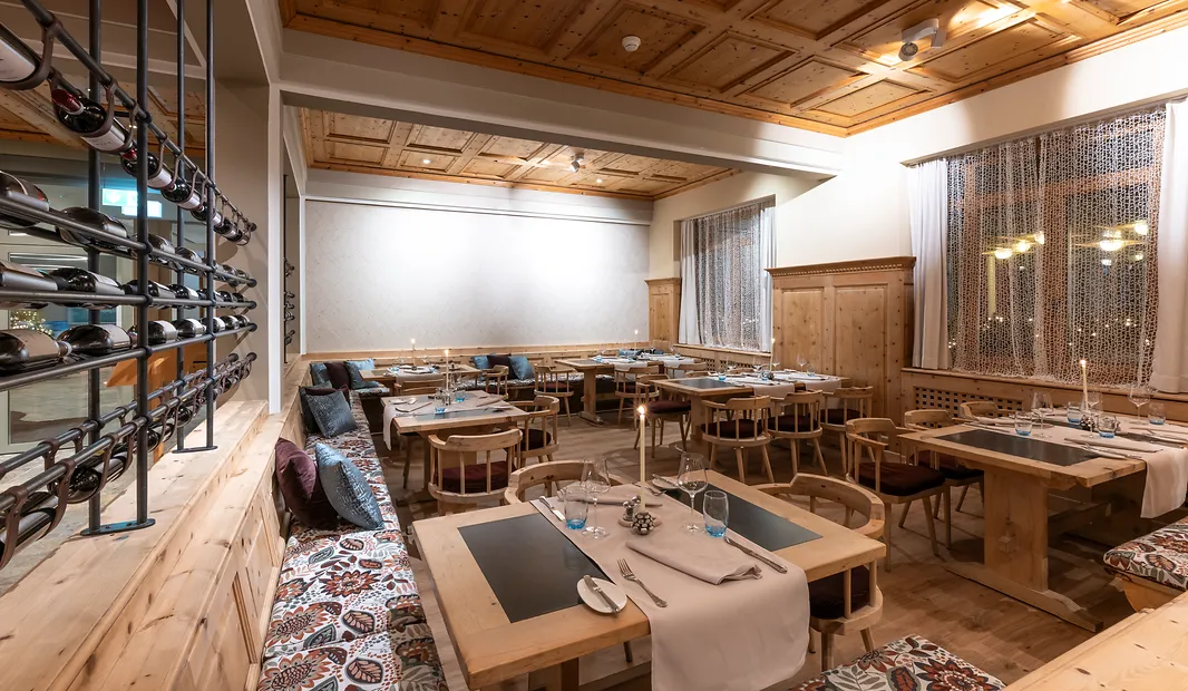 restaurant Faern resort sils maria schweizerhof 