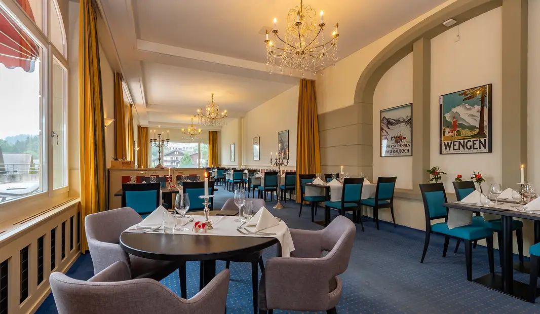 restaurant Faern resort victoria lauberhorn wengen 