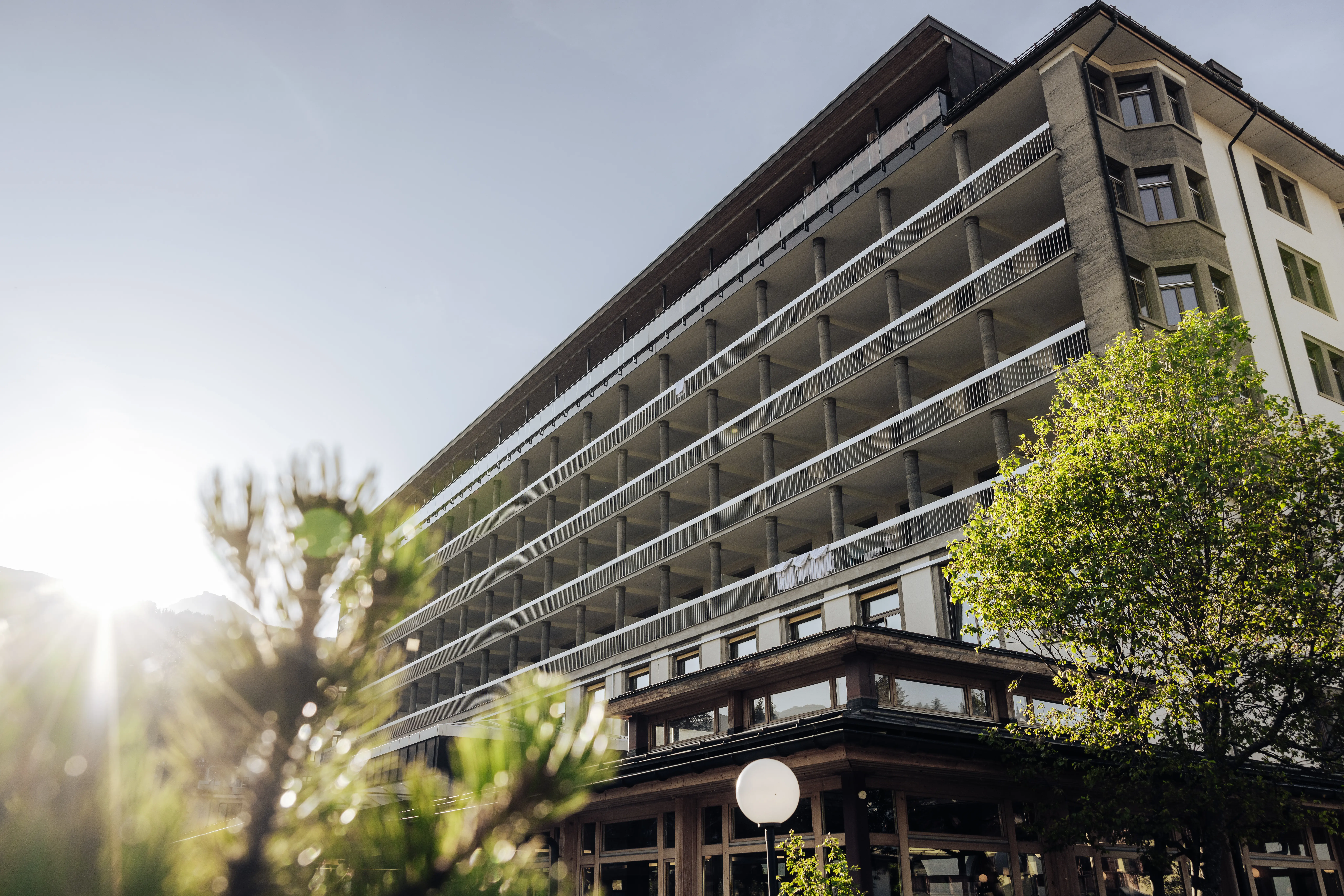 Pool view header | Faern Resorts