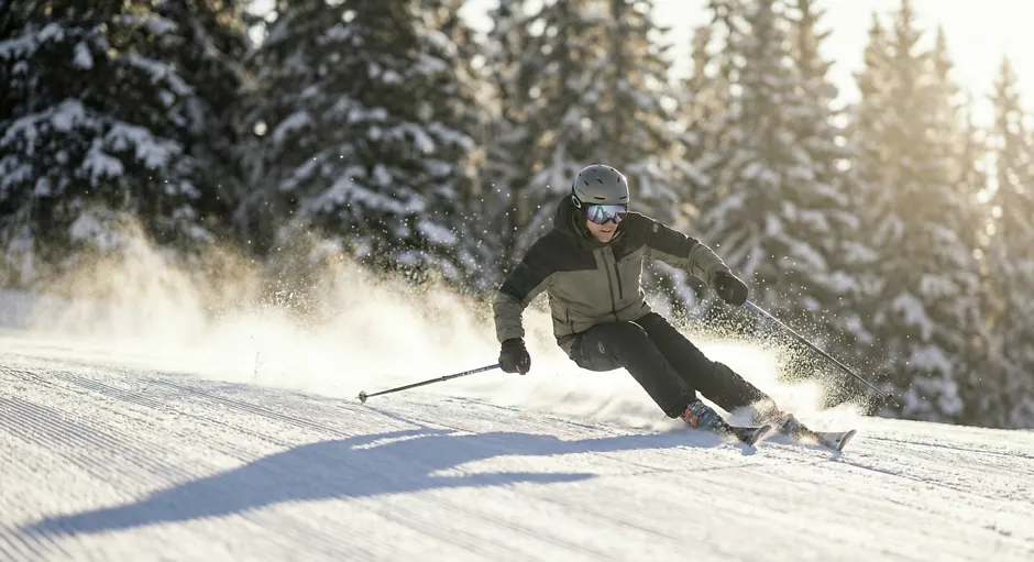 Alpine skiing in Arosa Lenzerheide