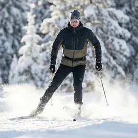 Cross-country skiing in Arosa