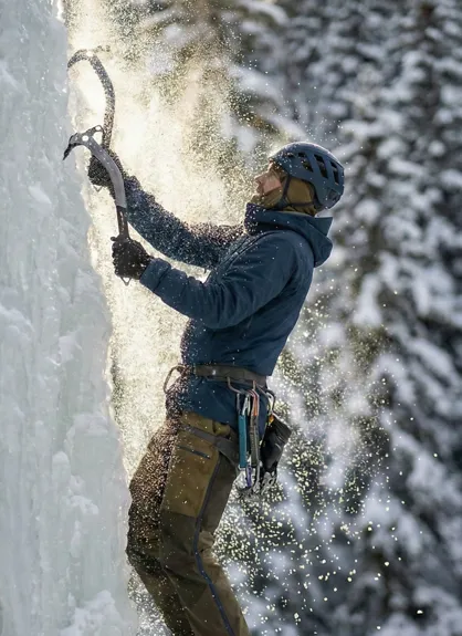 ice climbing arosa