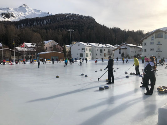 Curling Club Sils-Maria© - Curling winter