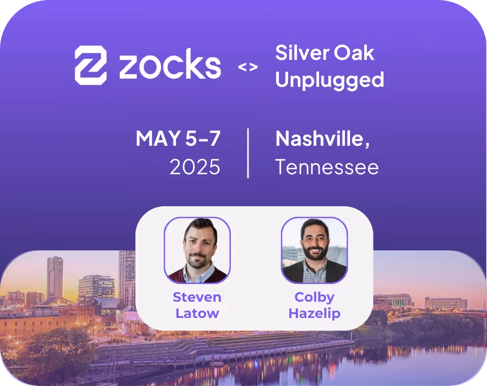 Zocks AI Meeting Assistant at Silver Oak Unplugged 2025