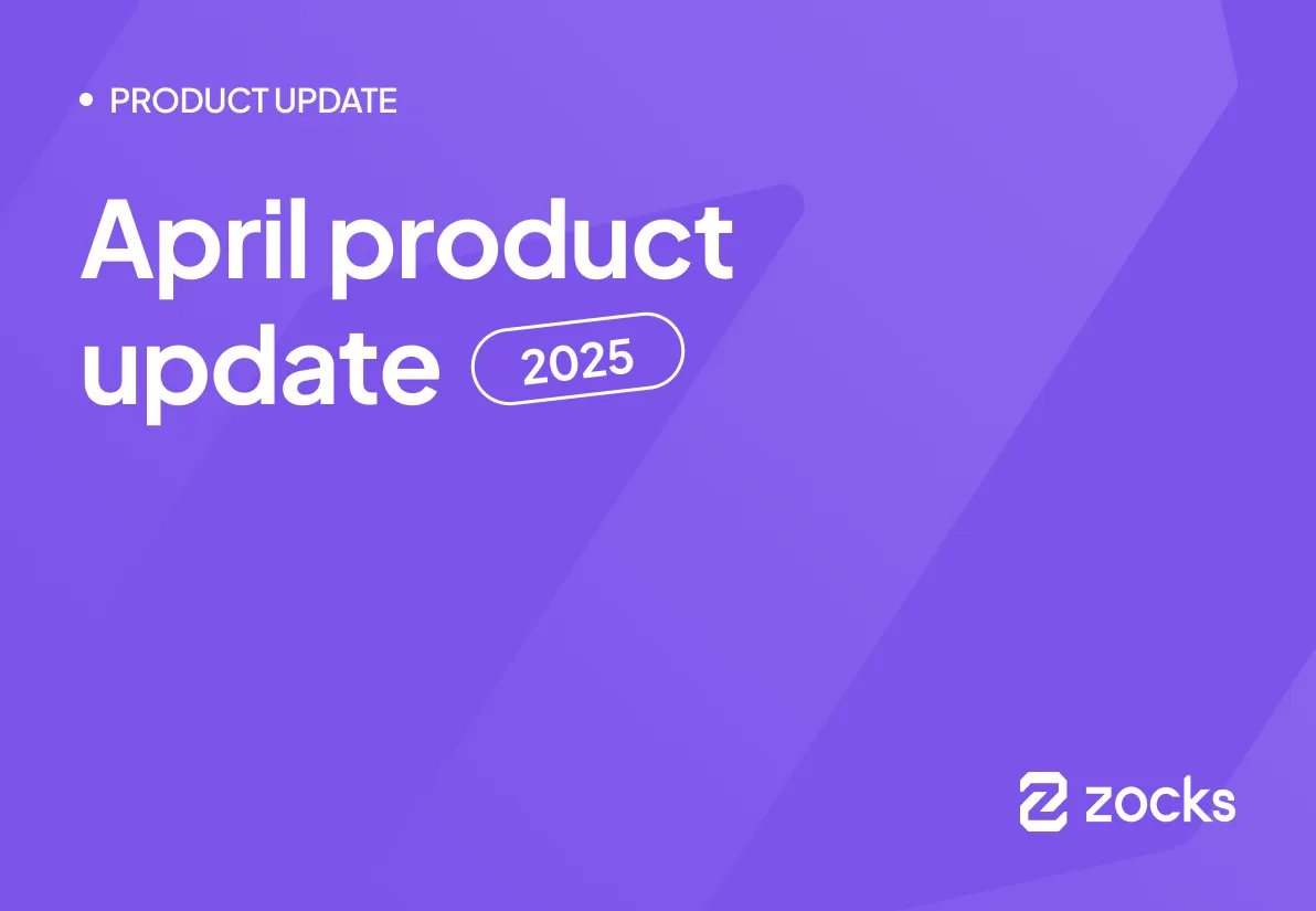 April 2025 Product Update 
