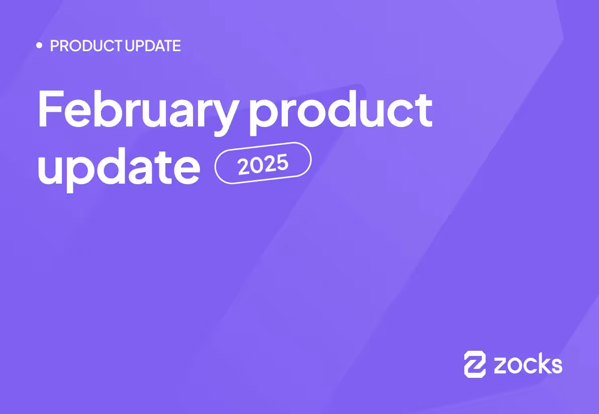 February 2025 Product Update