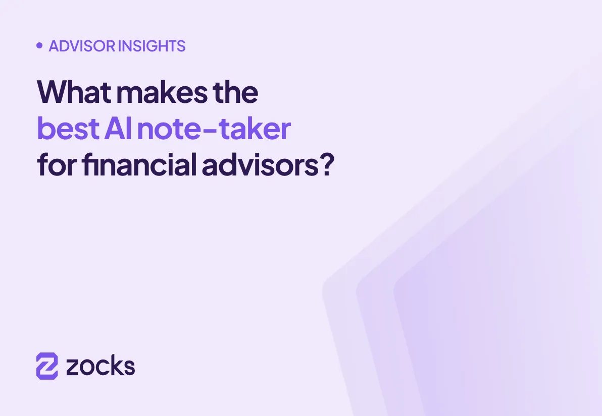 What makes the best AI note-taker for financial advisors?