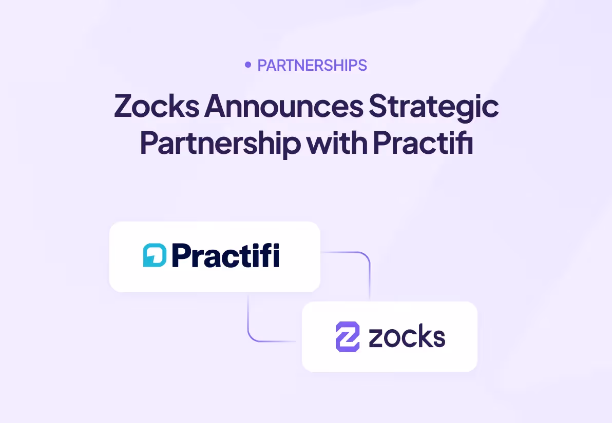 Zocks Announces Strategic Partnership with Practifi to Enhance Wealth Management Workflows
