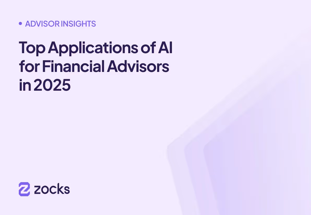 Top Applications of AI for Financial Advisors in 2025